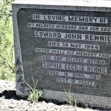 RENNIE Edward John -1944 &amp; Sophia Cecilia -1966