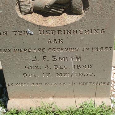 SMITH J.F. 1880-1937