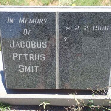 SMIT Jacobus Petrus 1906- &amp; Magdalene Kathleen HARVETT 1917-1977