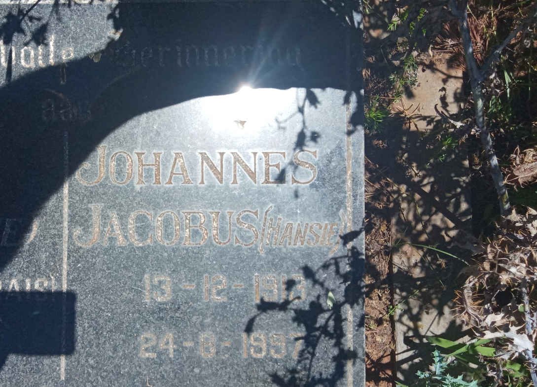 STRYDOM Johannes Jacobus 1913-1997 &amp; Maria MARAIS 1918-1993