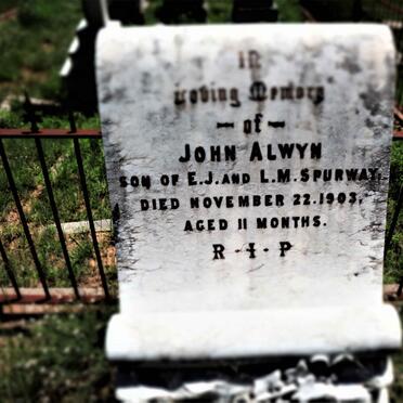 SPURWAY John Alwyn -1903