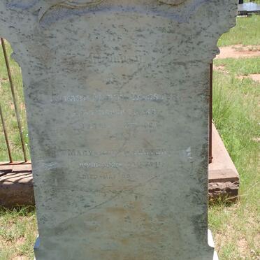 WEBSTER Edward Darby 1831-1901 &amp; Mary Ann 1841-1888