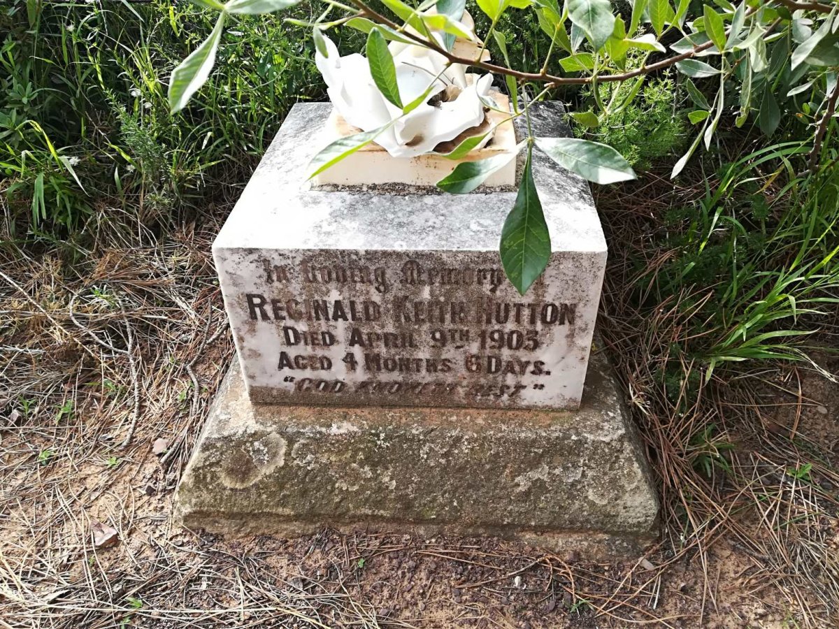 HUTTON Reginald Keith -1903