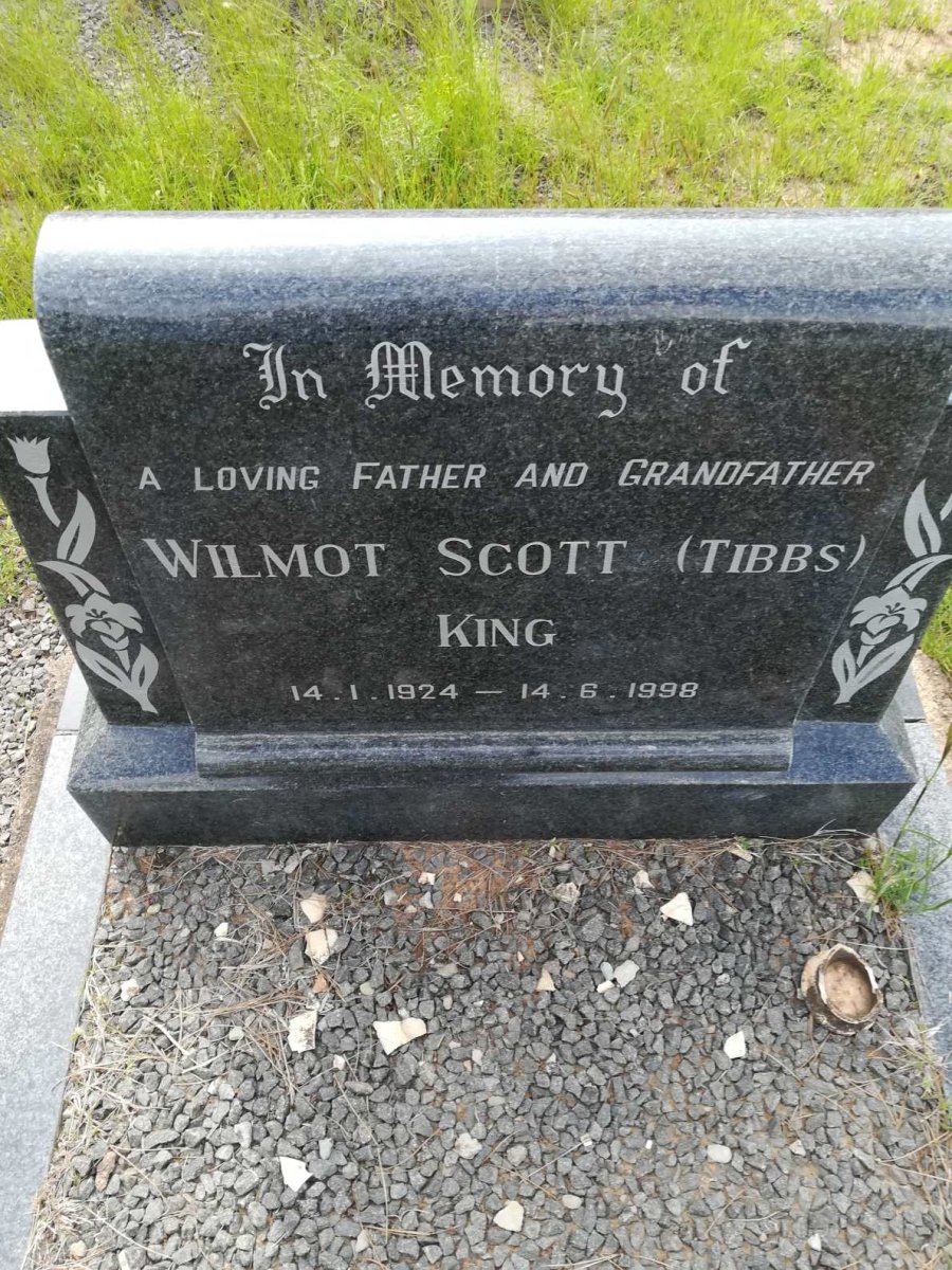 KING Wilmot Scott 1924-1998