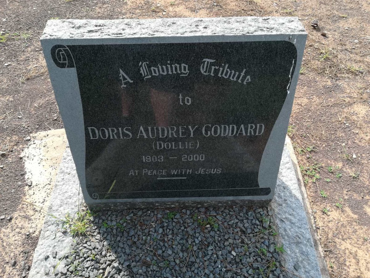 GODDARD Doris Audrey 1903-2000