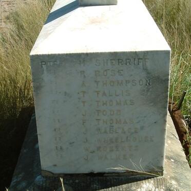 Main memorial stone Modderfontein_2