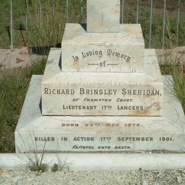 SHERIDAN Richard Brinsley 1874-1901
