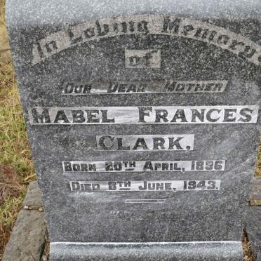 CLARK Mabel Frances 1896-1943