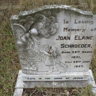 SCHROEDER Joan Elaine 1931-1937