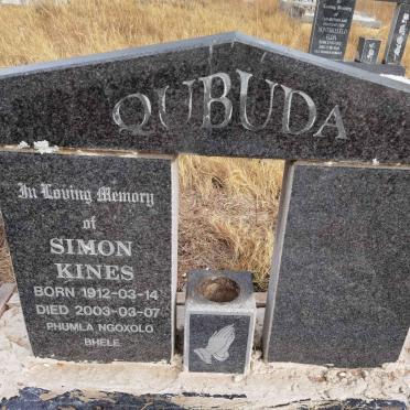 QUBUDA Simon Kines 1912-2003