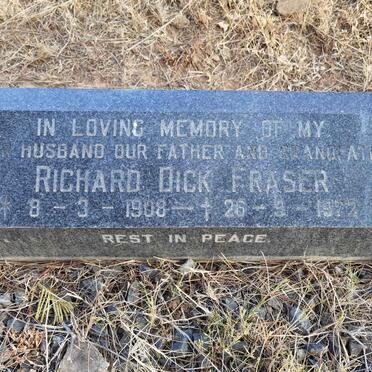 FRASER Richard Dick 1908-1972