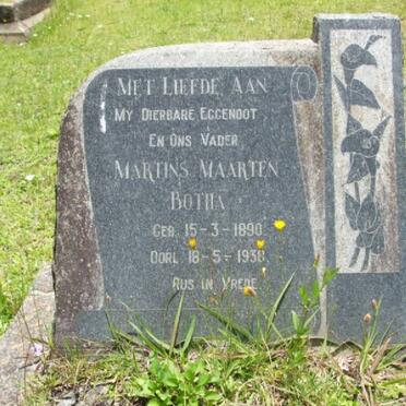 BOTHA Martins Maarten 1890-1938