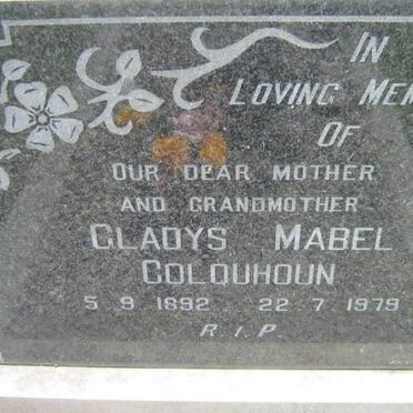 COLQUHOUN Gladys Mabel 1892-1979