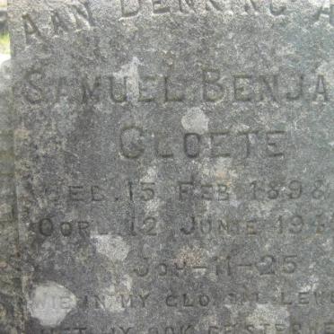 CLOETE Samuel Benjamin 1898-1943