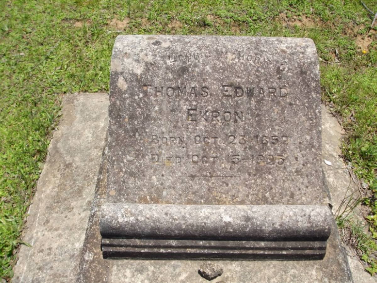 EKRON Thomas Edward 1852-1923