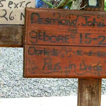 ANDERSON Desmond John 1938-2005