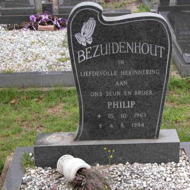 BEZUIDENHOUT Philip 1963-1984