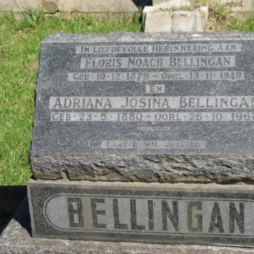 BELLINGAN Floris Noach 1879-1940 &amp; Adriana Josina 1880-1968