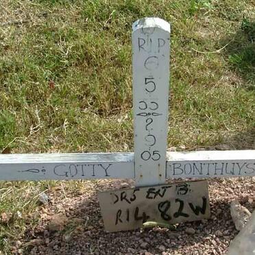 BONTHUYS Gotty -2005