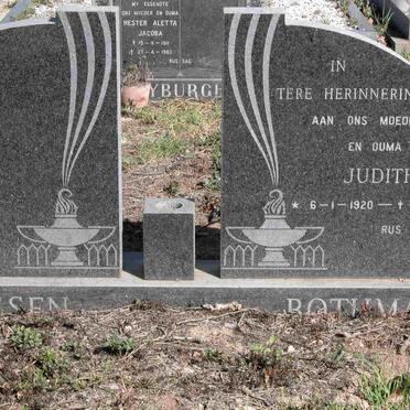 CLAASSEN ? :: BOTHMA Judith 1920-1982