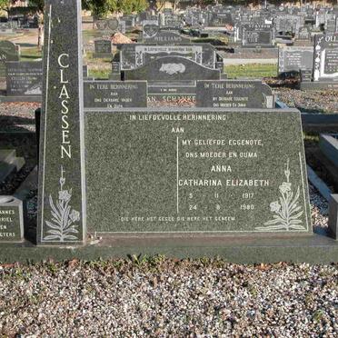 CLASSEN Anna Catharina Elizabeth 1917-1980