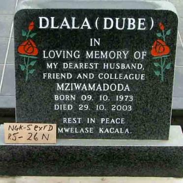 DLALA Mziwanadoda 1973-2003