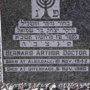 DOCTOR Bernhard Arthur 1942-1960 &amp; Anne Sophia 1940-1961