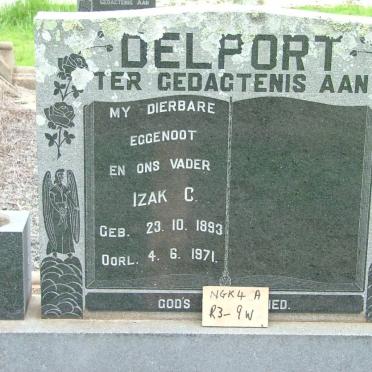 DELPORT Izak C. 1893-1971 :: DELPORT Matthys J.P. 1933-1958