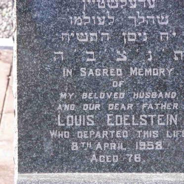 EDELSTEIN Louis -1958