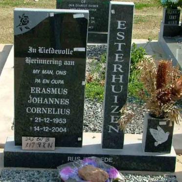 ESTERHUIZEN Erasmus Johannes Cornelius 1953-2004