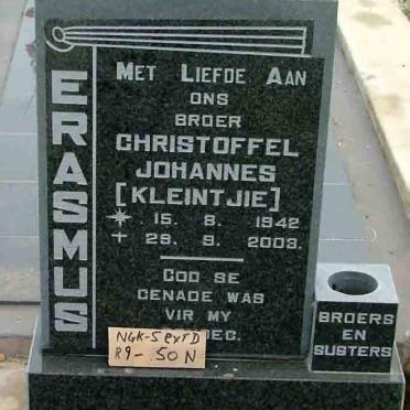 ERASMUS Christoffel Johannes 1942-2003