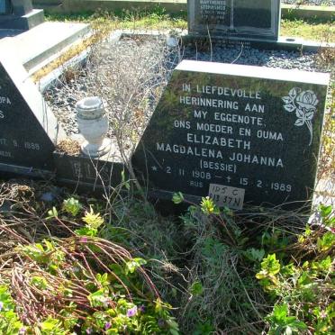 ELS Elizabeth Magdalena Johanna 1908-1989