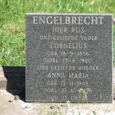 ENGELBRECHT Cornelius 1856-1920 &amp; Anna Maria 1858-19?8