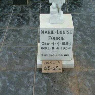 FOURIE Marie-Louise 1954-1954