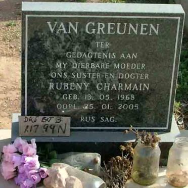 GREUNEN Rubeny, van 1968-2005