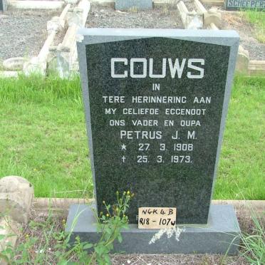 GOUWS Petrus J.M. 1908-1973
