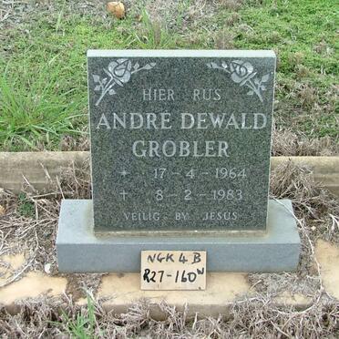 GROBLER André Dewald 1964-1983