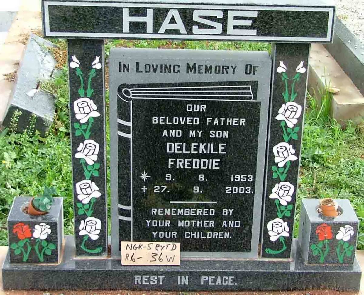 HASE Delekile Frediie 1953-2003