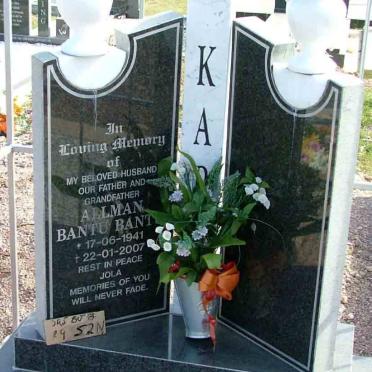 KA? Allman Bantu Bant? 1941-2007