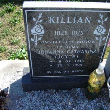KILLIAN Johanna Catharina 1938-1999