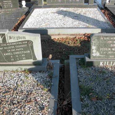 KILIAN Dirkie Cecilia Magdalena 1903-1980 :: STRYDOM Karel Christian 1949-1980