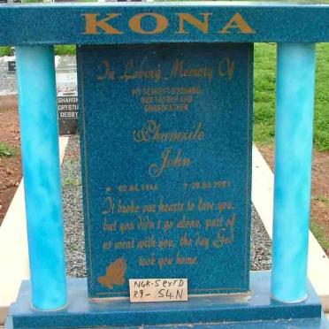 KONA Phumzile John 1946-2003