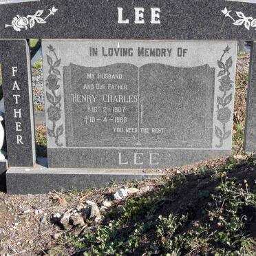 LEE Henry Charles 1907-1980