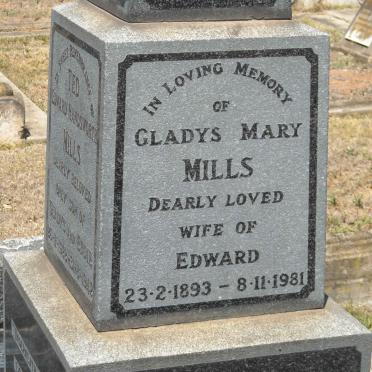 MILLS Gladys Mary 1893-1981