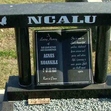 NCALU Agnes Noankile 1914-1989