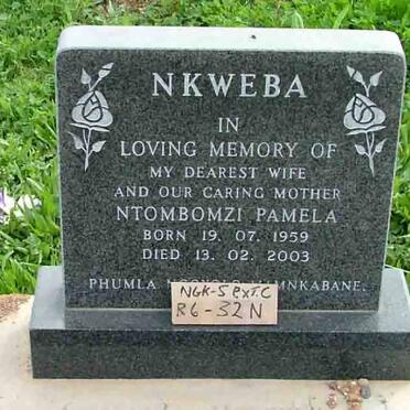 NKWEBA Ntombomzi Pamela 1959-2003