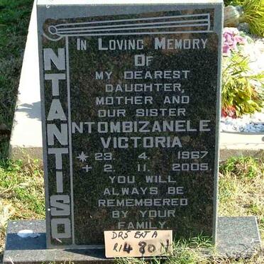 NTANTISO Ntombizanele Victoria 1967-2005