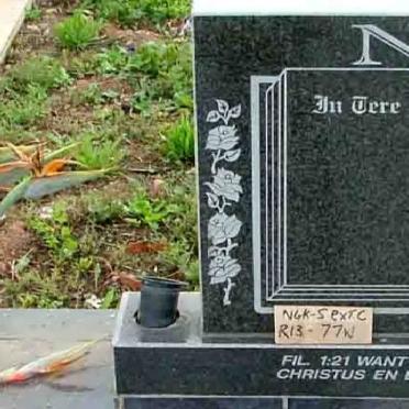 NEL Hendrik J.J. 1919-2001