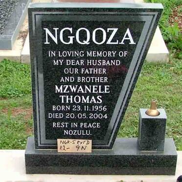 NGQOZA Mzwanele Thomas 1956-2004