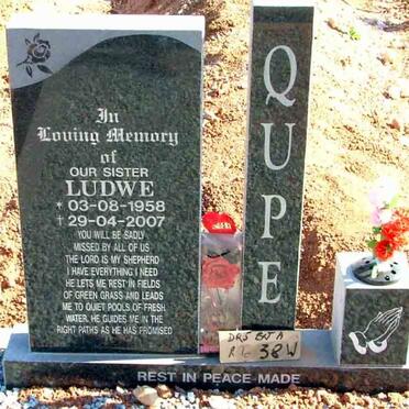 QUPE Ludwe 1958-2007